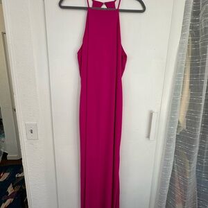 Ralph Lauren Vibrant Pink Maxi Dress